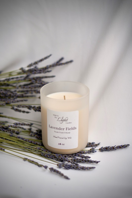 Lavender Fields candle